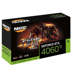 Inno3D RTX4060Ti Twin x2 Nvidia GDDR6 128Bit Hdmi.Display Çift Fan 8GB Ekran Kartı - 3