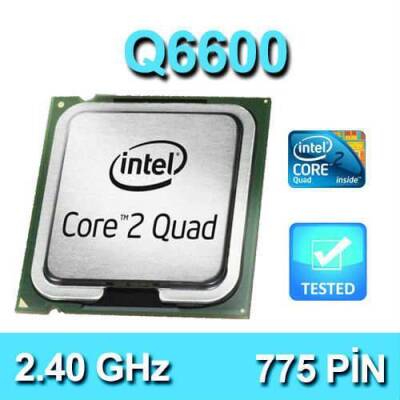 Intel Core 2 Quad Q6600 2.40Ghz 8Mb 4 Çekirdek 775P Fansız Tray İşlemci - 1