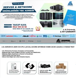 2.EL Intel E5-2699 CV4 2.EL SERVER CPU 2,20 Ghz 22CORE 44THREAD 55MB CACHE LGA2011-3 FANSIZ TRAY - 2