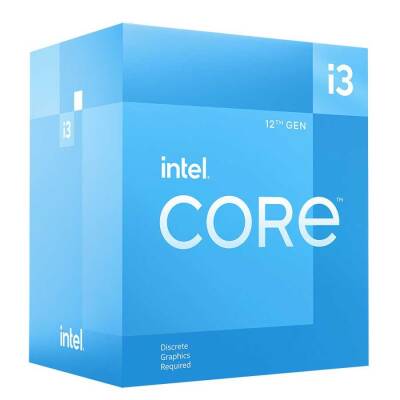 Intel i3 12100 3.30Ghz 12Mb 4 Çekirdek 1700P Box İşlemci - 1