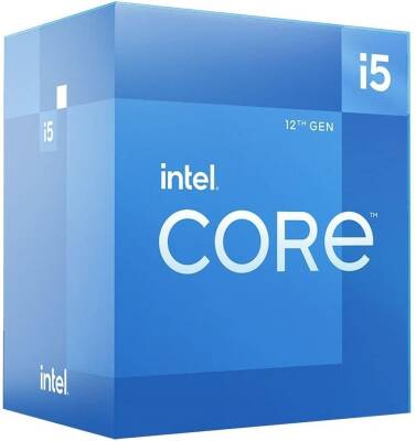 Intel i5 12400F 2.50Ghz 18Mb 6 Çekirdek 1700P Box İşlemci - 1