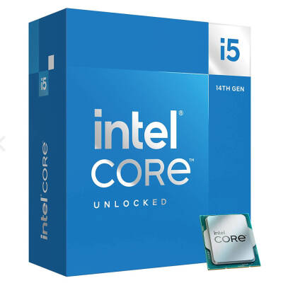 Intel i5 14600KF 3.50GHz 24Mb 14 Çekirdek 1700P Box Fansız İşlemci - 1