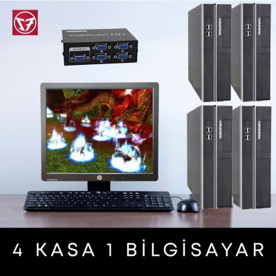 Knight Online 4'LÜ SET i7 3770 3.Gen 16GB Ddr3 RAM 256GB SSD FARM VE PAZAR PAKETİ - 1