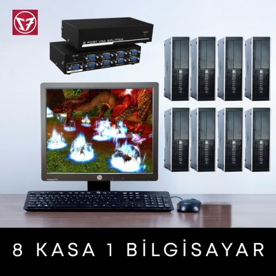 Knight Online 8'Li SET Hp 6300 i5 2400 16 RAM 128SSD FARM PAKETİ - 1