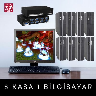 Knight Online 8'Lİ SET i7 3770 3.Gen 16GB Ddr3 RAM 256GB SSD FARM VE PAZAR PAKETİ - 1