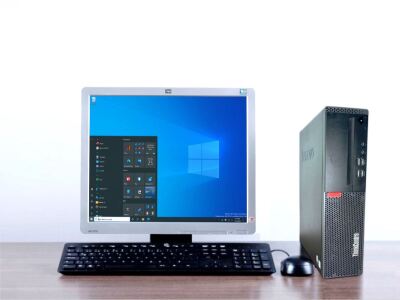 Lenovo ThinkCentre M710s i5 6400 6.Gen 8Gb Ddr4 256Gb SSD O/B Vga Win10 Masaüstü Bilgisayar(Yatay 2.EL) 19