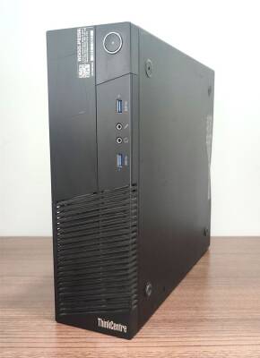 2.EL Lenovo ThinkCentre M93p i5 4570 16Gb Ddr3 128Gb SSD O/B Vga Masaüstü Bilgisayar(Yatay 2.El) 19 MONİTÖR - 5