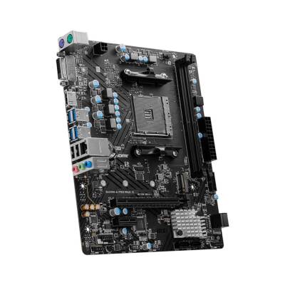 MSI B450M-A PRO MAX II Sata,M2 Ddr4 4133MHz (OC) Usb 3.2 Dvi Hdmi Ses 2.5 G.Lan AM4 mATX Anakart - 4