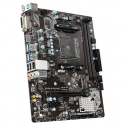 MSI B450M-A Pro Max Sata,M2 Ddr4 3466(OC) Usb 3.2 Dvi Hdmi Ses G.Lan AM4 mATX Anakart - 3