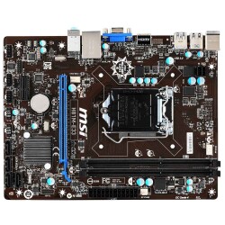 Msi H81M-E33 Sata Ddr3 1600MHz Usb 3.0 Vga Hdmi Ses G.Lan 1150P 4.Gen Anakart - 3