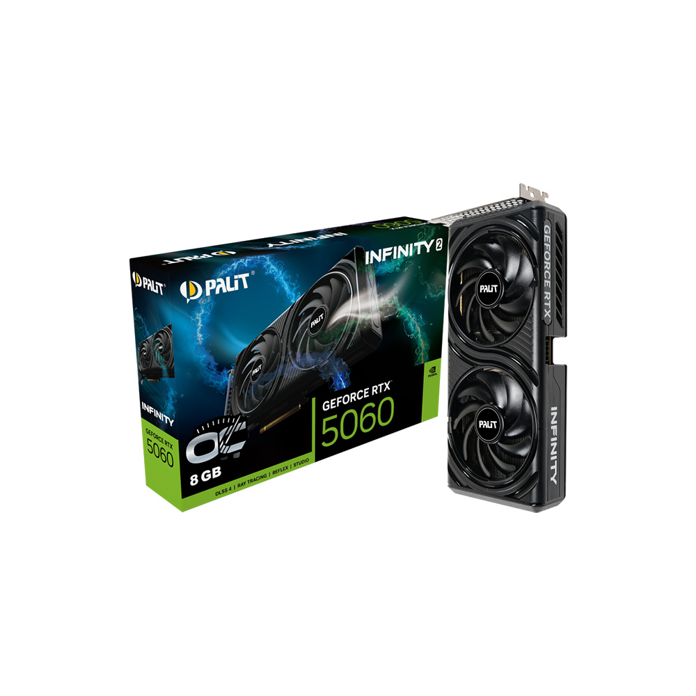 Palit RTX 5060 INFINITY 2 OC 8GB 128Bit GDDR7 Ekran Kartı