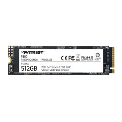 Patriot P300 1700/1100MBs 512GB NVMe M.2 SSD (P300P512GM28) - 1