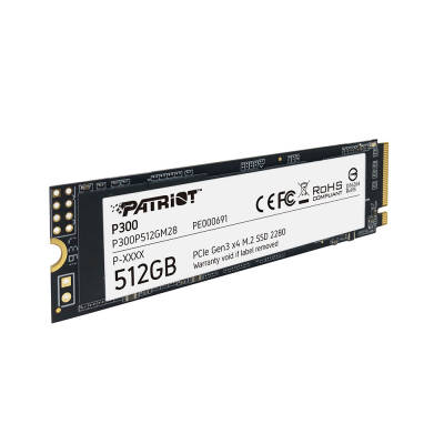 Patriot P300 1700/1100MBs 512GB NVMe M.2 SSD (P300P512GM28) - 4