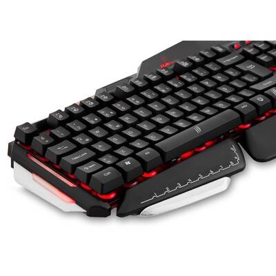 Rampage Claymore USB Kablolu Siyah Gaming Standart Q Klavye - 3