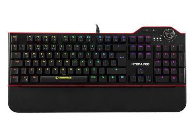 Rampage Hydra R6 USB Kablolu Full Rgb Gaming Standart Q Klavye - 1