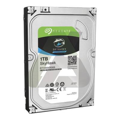 Seagate Skyhawk ST1000VX005 Sata3 5900Rpm 64MB 1TB 7/24 Güv.HDD - 1