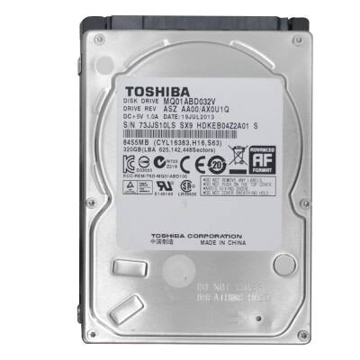 Toshiba MQ01ABD032V Sata3 5400Rpm 8MB 2.5 inç 320GB Notebook HDD - 1