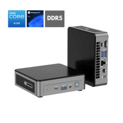 Turbox Air12T Intel 12.Nesil N100 16GB DDR5 512GB NVMe DP/HDMI/TypeC/WiFi6/BT 5.2 Win11 PRO Mini PC - 1