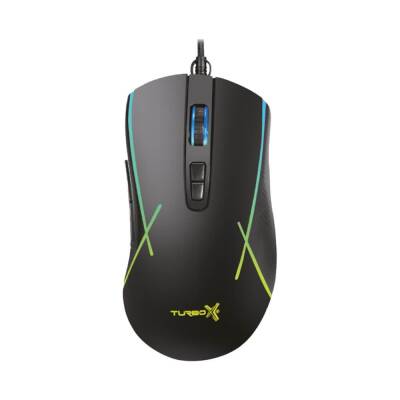 Turbox New Desing TR-M5 3200Dpi Usb Kablolu Siyah Gaming Optik Mouse RGB - 1