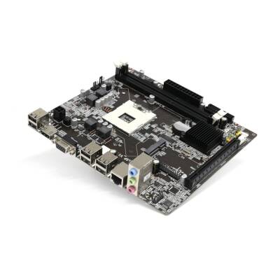 Turbox SlimWork HM55P Sata.Msata Ddr3 1333MHz Usb 2.0 Vga Hdmi Ses Lan 988P 1.Gen Anakart - 1