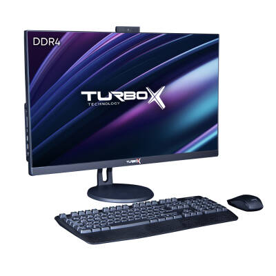 Turbox TAx1000 Intel Core i5 10400 8GB DDR4 Ram 1TB NVMe 27 FHD Bluetooth Webcam All in One PC - 1