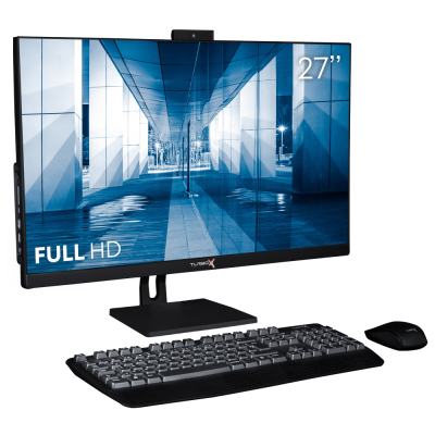 Turbox TAx1001 Intel Core i5 10400 16GB DDR4 Ram 1TB NVMe 27 FHD Bluetooth Webcam All in One PC - 1