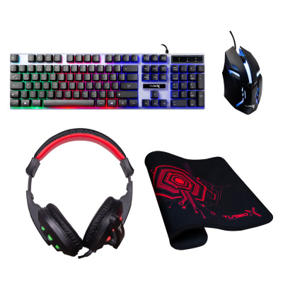 Turbox TRX-108 Bundle Kablolu Klavye Mouse Mousepad RGB Kulaklık - 2