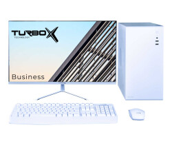 Turbox Tx3613 i5 2400 8GB Ram 256GB SSD 23.8 Monitör Beyaz Masaüstü Ev Ofis Bilgisayarı - 1