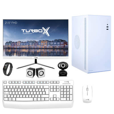 Turbox Tx4626 Intel Core i7 2600 16GB Ram 1TB SSD 21.5 inç FHD Monitör Masaüstü Ev Ofis Okul Bilgisayarı - 1