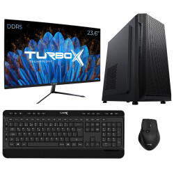 Turbox Tx4879 Intel Core i3 12100 16GB DDR5 Ram 512GB NVMe 23.6 inç FHD Monitör Ofis Bilgisayarı - 1