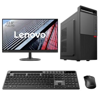 Turbox Tx5240 i5 11400 16GB DDR4 256GB SSD 23.8 inç FHD Lenovo Kurumsal Ofis Bilgisayarı - 1