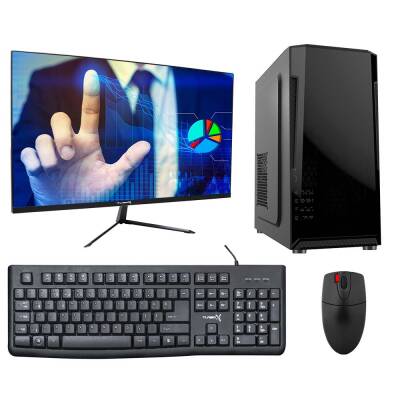 Turbox Tx5256 Intel Core i5 6400 16GB DDR4 256GB SSD 23.8 inç FHD Monitör Masaüstü Ofis Bilgisayarı - 1