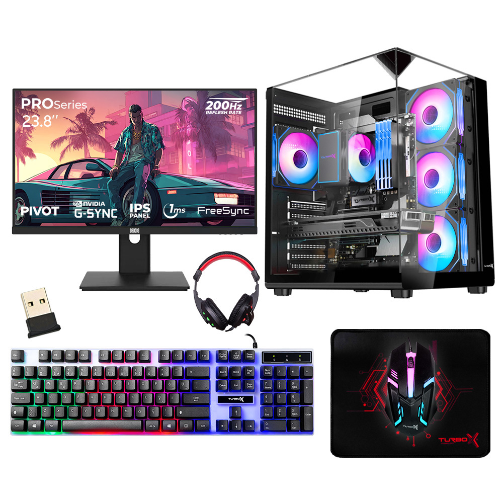 Turbox Tx8386 i7 6700 16GB DDR4 512GB NVMe RTX3050 23.8