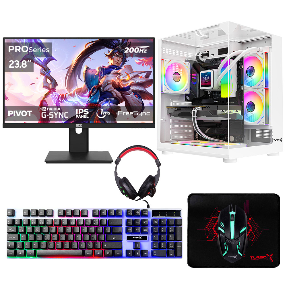 Turbox Tx8561 Ryzen 5 5600 | RTX 3050 8GB | 32GB RAM | 1TB SSD | 200Hz Monitör