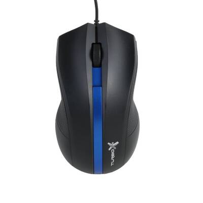 Turbox Ventera TR-M6 1000Dpi Usb Kablolu Mavi Siyah Optik Mouse - 1