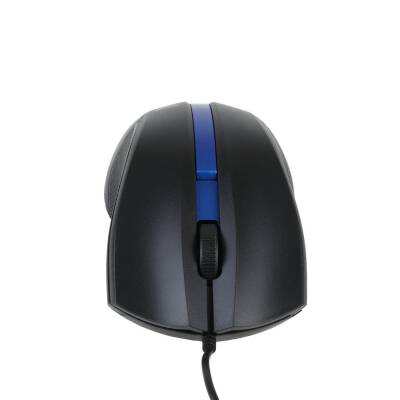 Turbox Ventera TR-M6 1000Dpi Usb Kablolu Mavi Siyah Optik Mouse - 2