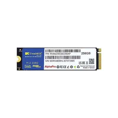 TwinMOS NVMe256GB2280AP Nvme 3600/3250Mbs 256GB Nvme Ssd - 1