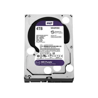 WD WD40PURZ Sata3 5400Rpm 64MB 4TB 7/24 Güv.HDD - 1