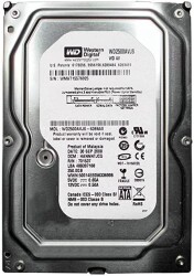 Western Digital WD2500AVJS Sata3 7200Rpm 8MB 3.5 250GB HDD (RFB) - 1