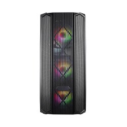 Xınzhao 4x Rainbow Fan USB 3.0 400W 500W ATX Mesh Panel Gaming Bilgisayar Kasası - 2