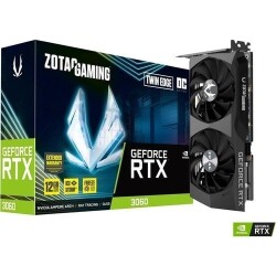 Zotac RTX3060 Twin Edge ZT-A30600E-10M Nvidia GDDR6 192Bit Hdmi.Display Çift Fan 12GB Ekran Kartı - 1