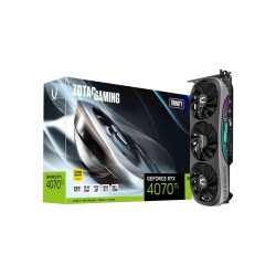 Zotac RTX4070Ti Trinity OC ZT-D40710J-10P Nvidia GDDR6x 192Bit Hdmi.Display Üç Fan 12GB Ekran Kartı - 1